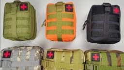 Sanke Rescue EDC Pouch First Aid Kit Tactical Survival Trauma Kit Molle Utility Tool Pouches For Camping Hiking