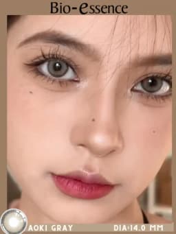 Bio-essence Contact Lenses for Eyes with Degree 1 Pair Big Eye Lenses Brown Lenses Fog Pearl Lens Korean Lenses Natural Lenses