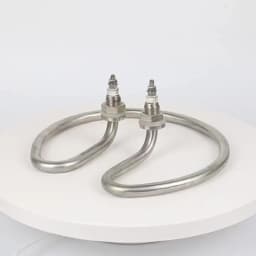 2KW 220V Electric Water Heating Element Tube Heater Food Grade 304 Stainless Steel M16 Thread for Open Bucket Round