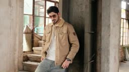 TACVASEN Turn-down Collar Winter Cotton Jackets Mens Sherpa Fleece Trucker Parka Green Work Cargo Coats Clothes Overcoats