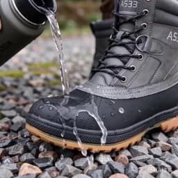 Plus Size 47 Outdoor Men Boots Winter Snow Boots for Men Training Work Boots Waterproof Slip-Resistant Keep Warm Winter Shoes