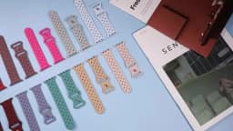 Silicone Strap For Apple Watch Band 44mm 45mm 40mm 49mm 46mm 42mm Braided bracelet correa iwatch Series 9 10 11 7 SE 6 8 Ultra 3