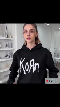 Korn Rock Band Hoodies Spring Autumn Pullover Men's Fashion Printed Hooded Sweatshirt Loose Casual Daily Streetwear Sweater Tops