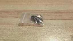 MINI Titanium Alloy Rotating Ring Buckle Keychain Waist Belt Buckle Spring Locking Keyring Outdoor Tool EDC Tool