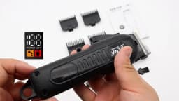 Professional Barber Electric Hair clipper LED display screen UBS charging Trimmer Powerful electric hair clipper trimmer tool