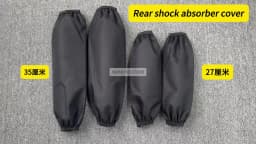 For xmax 125 250 300 400 Motorcycle Shock Absorption Cover, Motorcycle Accessories Waterproof And Dustproof Protective Cover