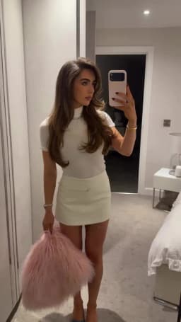 YENKYE Summer 2026 Women Solid Mid-rise With Belt Mini Skirts Faldas Mujer