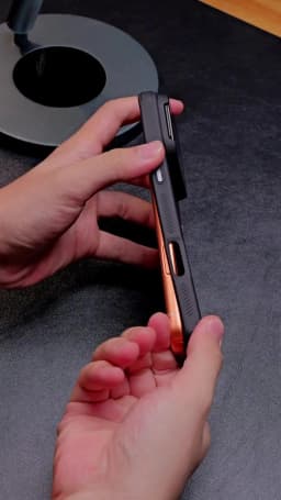 For iPhone 17 Pro Max / 17 Pro case CarboProp Fiber Magnetic Adapt Translucent Black Camera Cover Lens Back Cover Protection