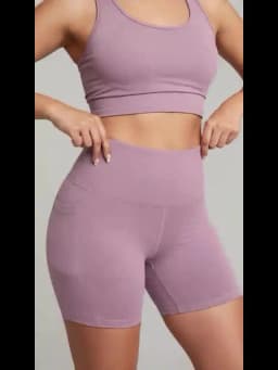 Yoga Shorts with Pockets High Waist Butt Lifting Cyclings Tights Outdoor Workout Jogging Shorts Sportswear Gym Running Short
