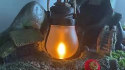 Solar Flickering Flame Lights Hanging Solar Powered Lantern Patio Porch Garden Decoration Camping Light Outdoor Table Decor