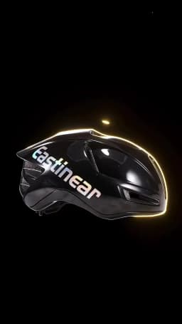 New Pneumatic Bicycle Helmet 3D Shock-Absorbing Lining Ventilated And Breathable Men's And Women's Road Mountain Safety Helmet