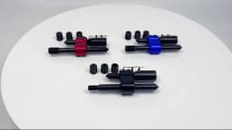 Mechanical Texture High Quality Car Aluminum H Type Shift Knob Extension Adjustable Extender Gear Shifter With Three Adapters