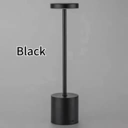 LED Table Lamp Touch Sensor Rechargeable Desktop Night Light Wireless Reading Lamp for Restaurant Hotel Bar Bedroom Decor Light