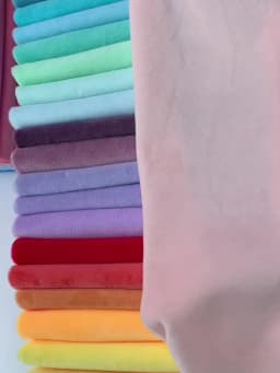 New 1mm Minky Plush Fabric 100% Polyester Fabric For Plush Toys Pillows Blankets Eco-friendly DIY Sewing Fabrics