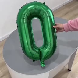 Balloon 1 Number Balloons Wild One Green Globe Blue Figure 1 Birthday Big Large 32 inch Red Rose Golden Silver Black Colorful