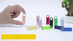 Free Custom Logo USB Flash Drive Pen Drive 8GB 16GB 32GB 64GB 128GB Metal Pendrive Card Memory Stick Drives U Disk with Key Ring