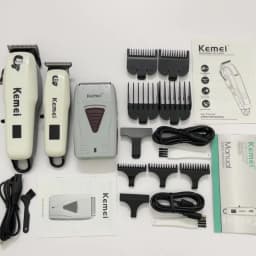 Kemei KM-PG809A KM-PG232 LCD USB Charging Hair Clipper Adjustable Professional Cutting Machine KM-3382 Shaver Trimmer For Men