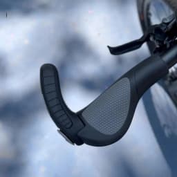 ERGON Mountain Bike Handlebar Grips GP1 GP3 GP5 Bicycle Bar End Mount Clamp Handle Grip Ergonomics Rubber Road Cycling Lock Grip