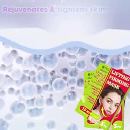 V-face Repair Mask, Eliminates double Chin, improves facial contouring, shaping bandage, quickly slims the face, removes masseter muscle, facial lifting band, anti-aging, deep hydration, creating a V-shaped face.
