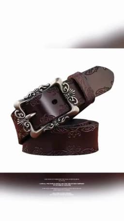 Women's Leather Belt Simple Versatile Korean Leather Wide Belt for Women Decorative Casual Fashion Student Jeans Belt Trendy