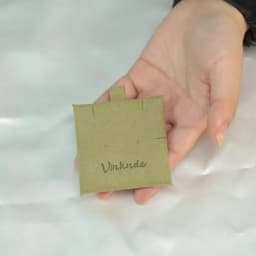 5pcs Microfiber Suede 6x6cm Jewelry Packaging Display Pads Can Personalised Earrings Necklace Bracelets Jewellery Insert Cards