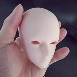 60cm Male Doll's Head 1/3 BJD Doll Part DIY Toy Normal Skin Ball Jointed Doll Accessories