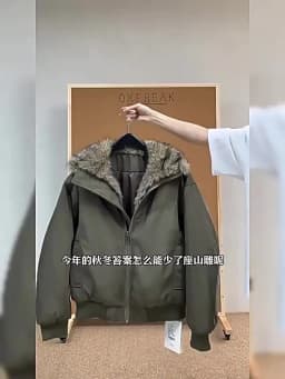 Vintage Solid Fur Collar Hooded Sweatshirt Autumn Winter Zipper Y2K Retro Fleece Jacket Harajuku Plush Dark Fashion Outfits 2025