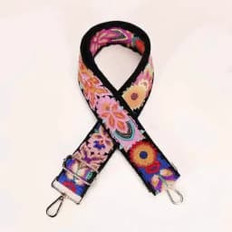 Vintage Style DIY Embroidery Shoulder Strap Multi-purpose Fashion Handbag Accessory Adjustable Comfortable Purse Strap