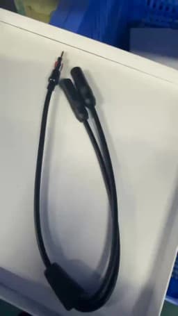 Car Antenna Cable Adapter 1 to 2 Radio Antenna Splitter Extension Cable Meet More Connectivity Needs Antenna For Car