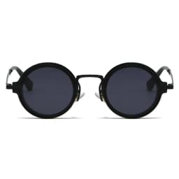 New Retro Small Round Frame Sunglasses for Men's Personalized Steampunk Outdoor Driving Sunglasses Street Photography
