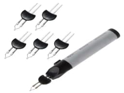 Thread-Burner Pen 5.11in Thread-Zap Push Button Burn and Melt Thread with One-Touch for Finishing Bead Weaving Stringing