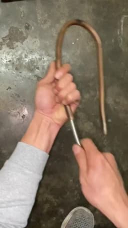 2.5M Internal Copper Pipe Bending Spring for Air Condition Steel Manual Pipeline Spring Tube Bending Tool 3/4/5/6 Points 9-19mm