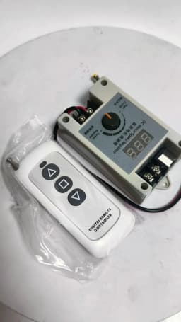 DC 12V 24V Wireless Remote Control Speed Regulator Switch for Telescopic Linear Actuator Reciprocating Cycle Motor