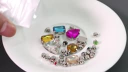 130pcs/lot Gold Claw Setting Glass Rhinestone Mixed Shape Sew On Crystal Stone Diamond for Wedding Dress Shoes Bags DIY Trim