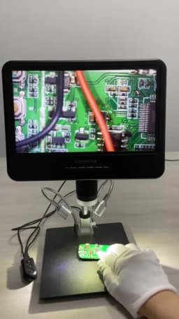 Andonstar Hot AD210 Digital Microscope 10.1 inch Adjustable LCD for Electronics Repair Microscope PCB/SMD Soldering Microscopio
