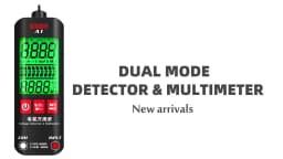 A1 Voltage Tester Smart Digital Multimeter Non-Contact Electrician Pen Detector Voltmeter Ac Live Wire Test Ohm Hz NCV Meter