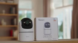 SONOFF CAM Pan-Tilt 2 Smart Indoor Home Security Camera Night Vision 360° Panoramic Human Detection & Motion Detection via Alexa