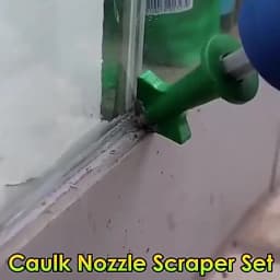 5pcs Caulking Nozzle Applicator Finishing Tool Spatula Plastic Glue Shovel Tile Brick Joints Floor Silicone Remover Grout Kit