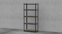 180CM HEIGHT 4 COLORS 5-Tier Shelving Unit Heavy Duty Shelving Unit for Storage Tool-Free Assembly Capacity 1925LBS