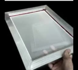 1Pc A3 Screen Printing Aluminum Frame 31X41Cm with White 43T Silk Print Polyester Mesh for High-Precision Printed Circuit Boa