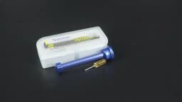 MECHANIC P09 Aluminum Alloy Tube Piston Solder Paste Flux Booster Manual Syringe Plunger Dispenser Propulsion Tool Phone Repair