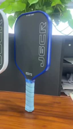 J6CR Pickleball Paddle CFC Carbon Fiber Foam Core Dynamic PowerFlex Rough Surface Power Rebound 5th Gen USAPA Approved