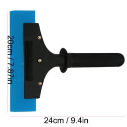 20cm Rubber Wiper; Car Window Film Scraper with Blue Soft Rubber; Car Windscreen Wiper; Cleaning Tool