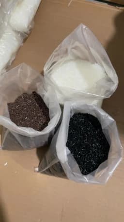 500g/bag Brown 100% Real Italian Keratin Glue Beads Strong Adhesion Grain for I U-Tip Hair Fusion