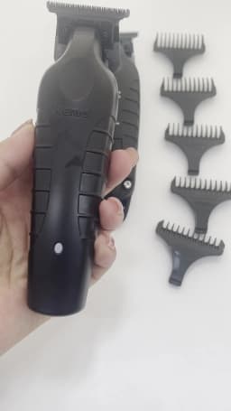 Kemei Hair Trimmer Limit Comb Universal Black Guards Hairdresser Hair Cutting Guide for KM-2293 KM-2299 1 2 3 4 5mm Comb 4pcs oi