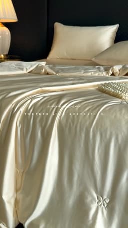 Grade A Mulberry Silk Blanket, 100% Pure Silk Filling and Shell Throw Blankets, Lightweight Soft Silk Comforter/Duvet/Quilt