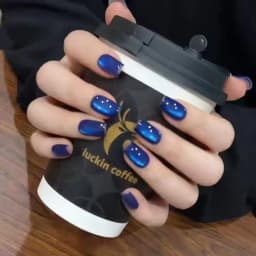 MIANEL 1pc Blue Cat Eye Nail Gel Polish Semi Permanent Nail Art Soaking UV LED Nail Salon DIY Nail Salon Gel