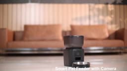 Furpipi 8L Smart Automatic Cat Feeders with 1080P HD Camera 5G WiFi Pet Feeder Tuya APP Control Smart Dog Cat Kibble Dispenser