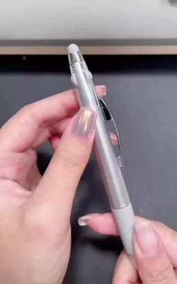 Nail Dotting Pen Nail Art Dotting Tools in Ballpoint Pen Design Nail Art Tip Dot Paint Manicure Kit for Dot Drawing Home Salon
