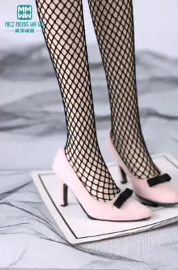 7.5cm mini Toys Doll Shoes 58-60cm 1/3 DD Doll Toy Ball Joint Doll Fashion Bow scrub shoes Doll Gift